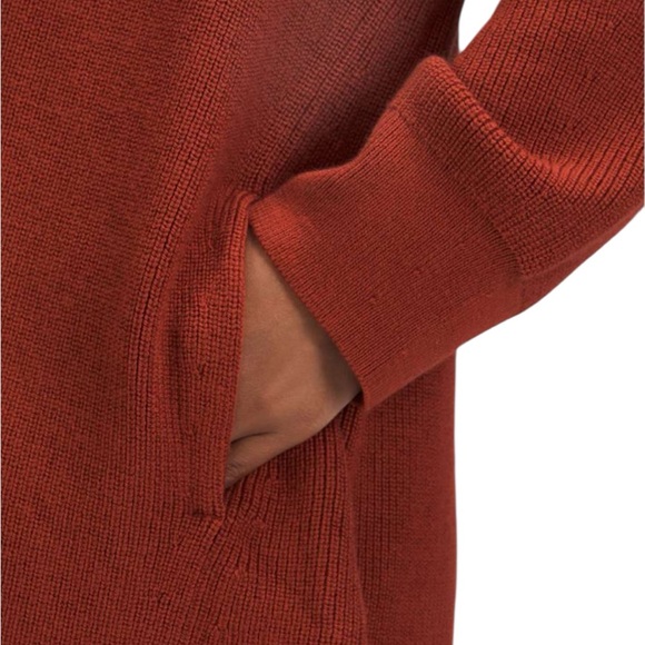 Size 14 Lululemon MerinoWool Blend Ribbed LS Sweater - Picture 2 of 8